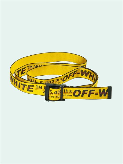 off white belt industrial